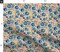 Blue Fantasy Illustration Sword Dice Dragons Custom Printed Fabric by Spoonflower Various Fabrics by the Yard or Fat Quarter